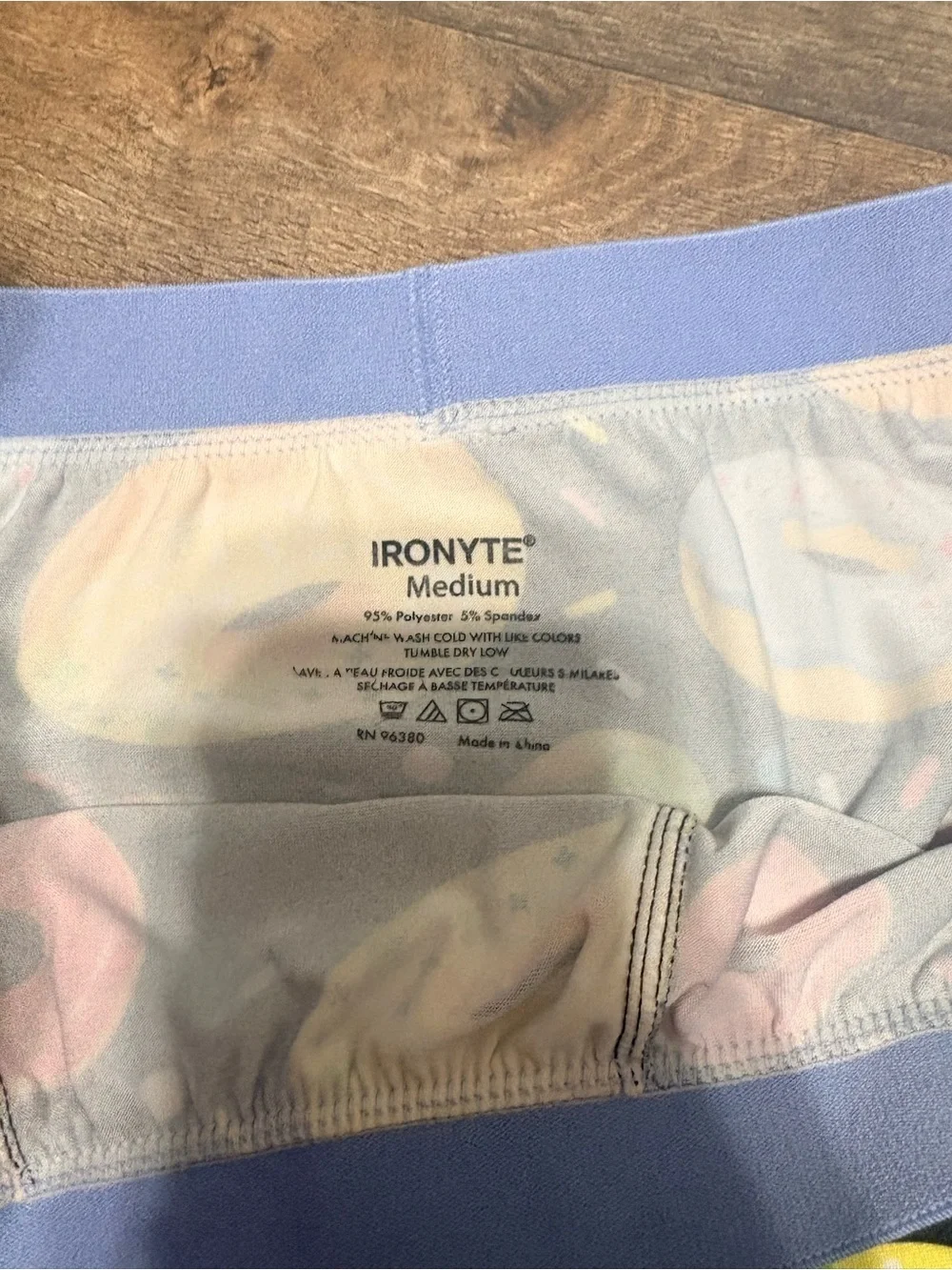 IRONYTE Donut Print Boxer Briefs – Men’s Medium